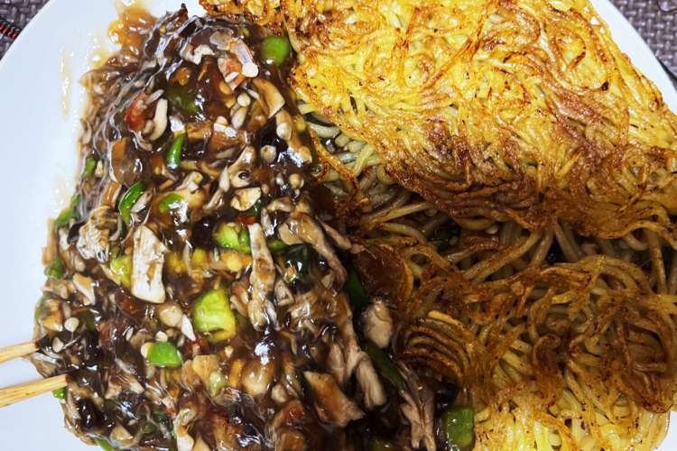 節約豪華 キノコあん入りかた焼きそば レシピ 作り方 By 呪いメシ クックパッド 簡単おいしいみんなのレシピが376万品