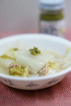 美味しいゆず胡椒で*ツナ白菜