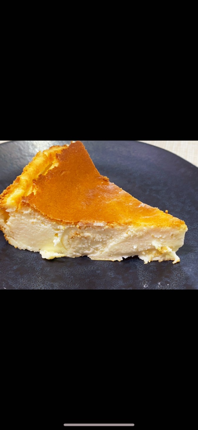 水切りヨーグルトのチーズケーキの画像