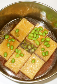 厚揚げ豆腐の煮物♪あるもので簡単漢方薬膳