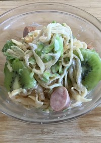 キウイのデリカッテセン風サラダ
