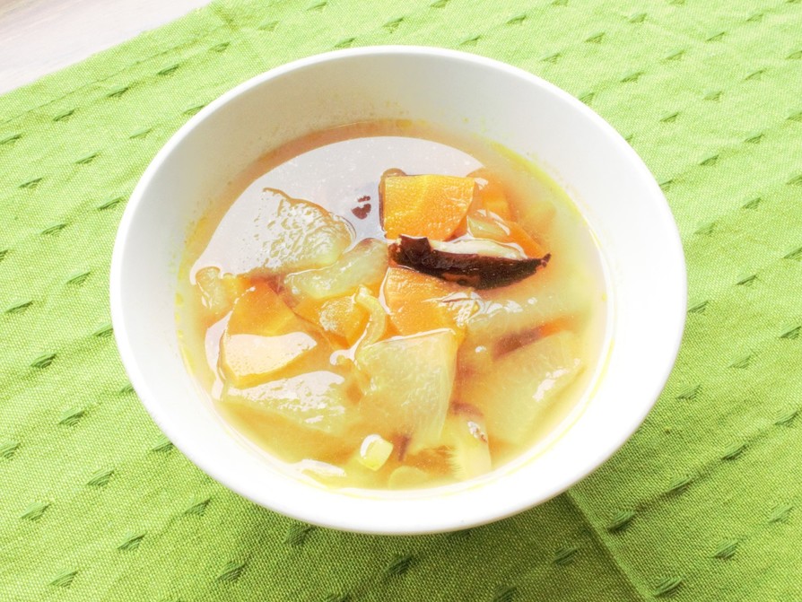 冬瓜のカレースープの画像
