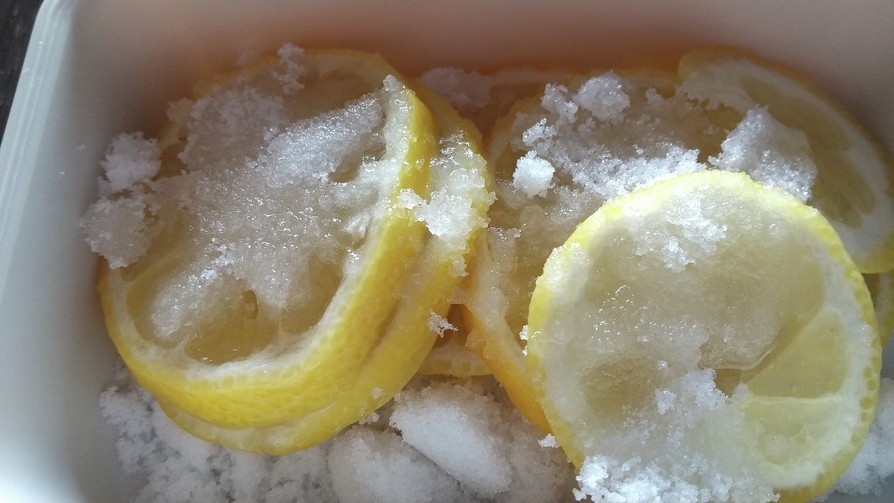 レモンの砂糖漬けの画像