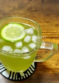 緑茶にレモン