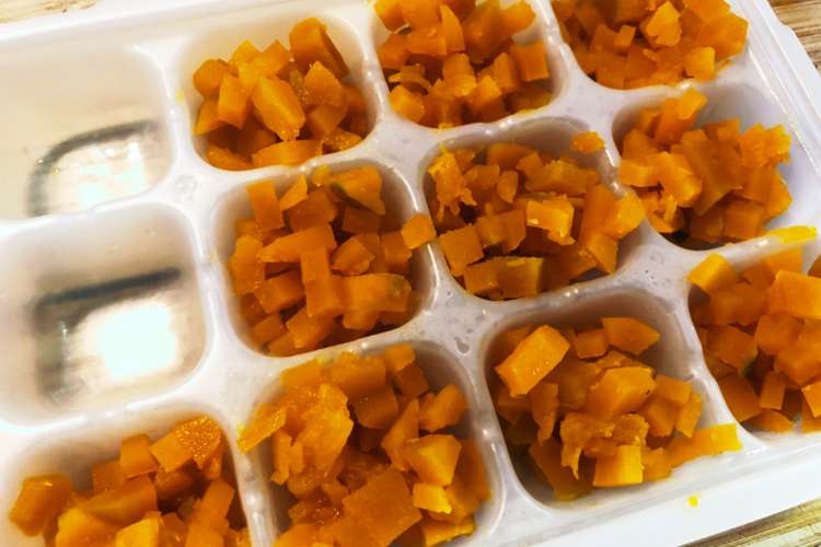 離乳食中期 かぼちゃ レシピ 作り方 By 家事不得意ママ クックパッド 簡単おいしいみんなのレシピが376万品