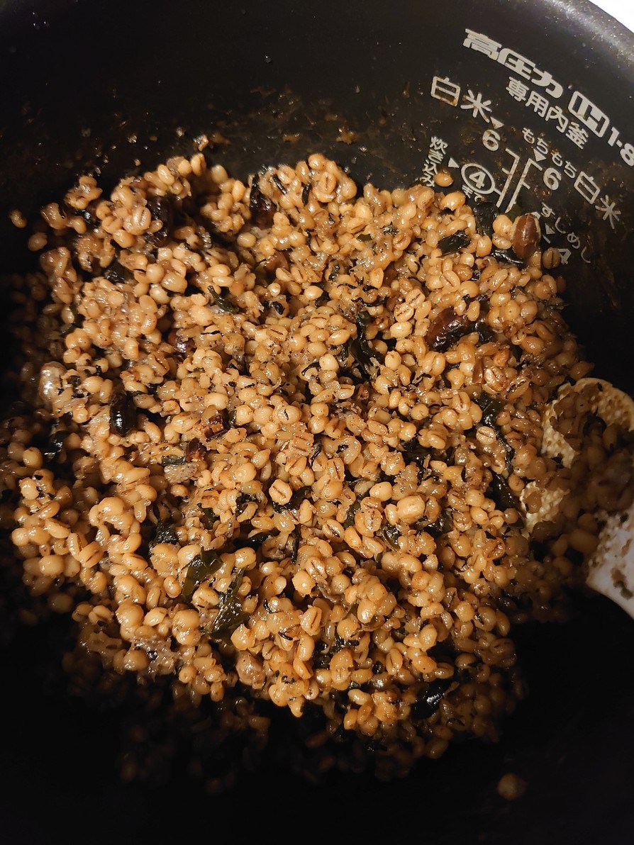 蒟蒻750もち麦3合大豆と海藻酵素ご飯の画像