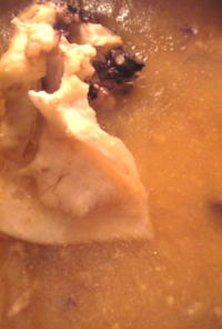 鯛のアラの味噌汁