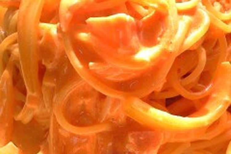 ベーコンと玉葱のトマトクリームパスタ レシピ 作り方 By Saku777 クックパッド 簡単おいしいみんなのレシピが352万品