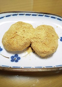オーツ麦（オートミール）のきな粉餅