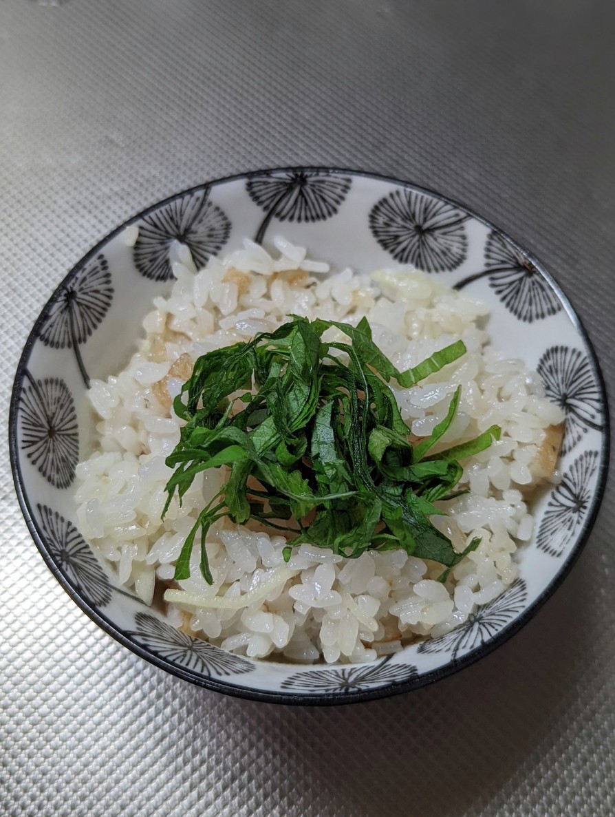 新生姜と平天の炊き込みご飯の画像