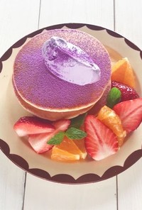紫芋のホイップクリーム