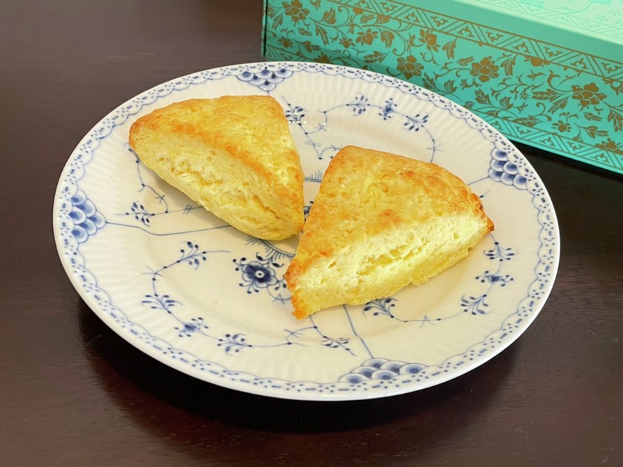 グレーズオレンジスコーンのレシピ