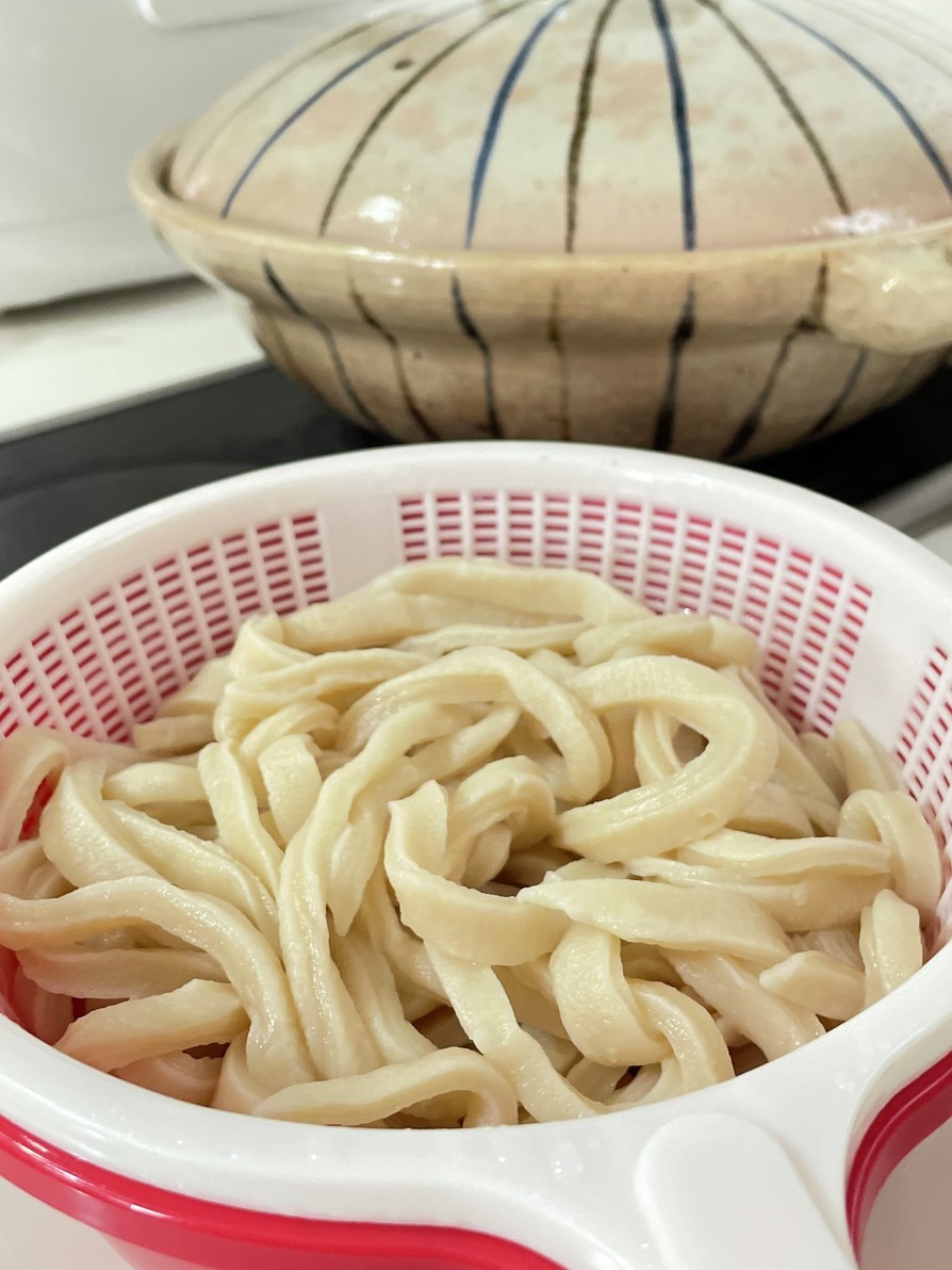 煮込み用手打ちうどんの画像