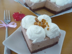ほわほわムースケーキ
