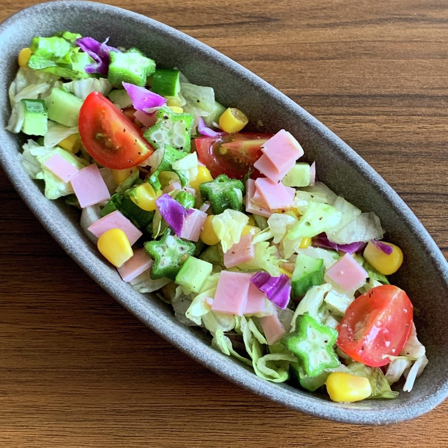 お好みの味のサラダレシピ