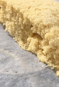 レンジで米粉蒸しパン