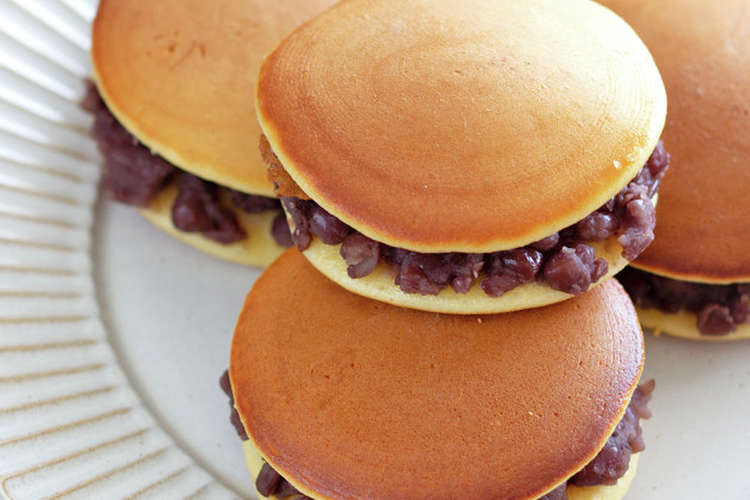 パンケーキミックスで簡単どら焼き レシピ 作り方 By 福山醸造株式会社 クックパッド 簡単おいしいみんなのレシピが376万品