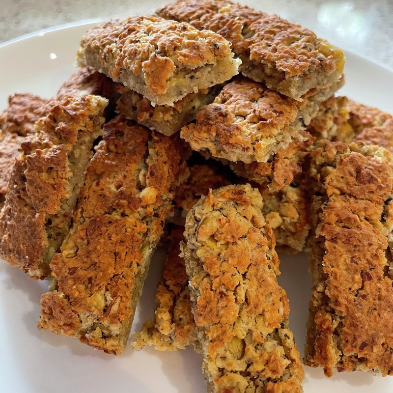 ビスコフオートミールバーのレシピ