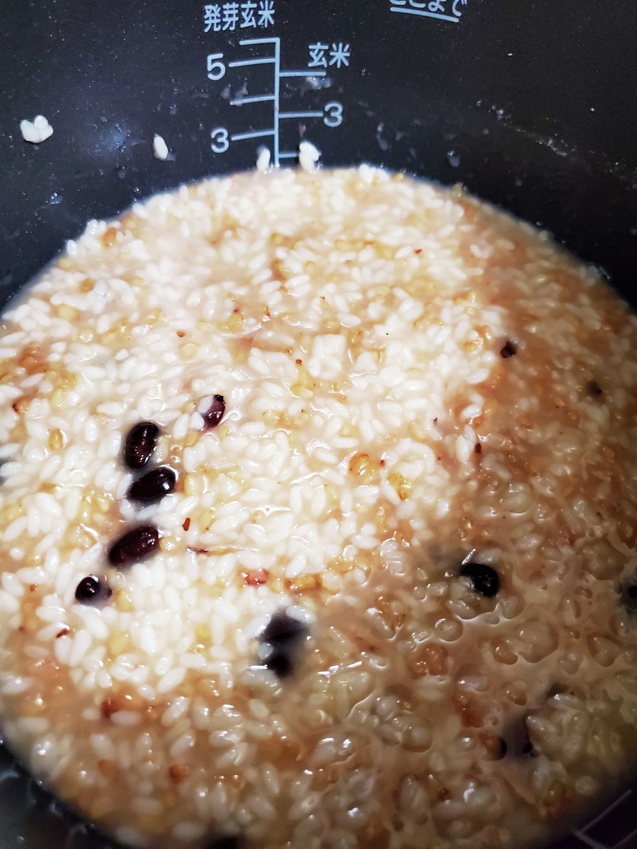 発芽酵素玄米ご飯の甘酒の画像