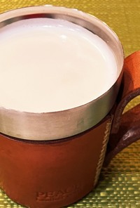 黒糖と乾姜のホットミルク