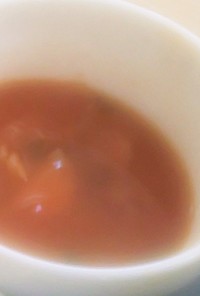 クルクルショートパスタのトマトスープ