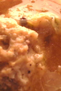 鯛のアラ煮団子の甘酢ソース煮