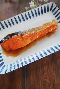 10分レシピ！鮭の照焼き柚子こしょう風味