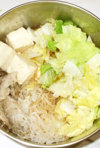 肉豆腐の白菜・豚肉♪簡単更年期のぼせ薬膳
