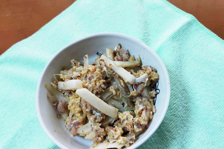 ニシンとミョウガの卵とじ レシピ 作り方 By Kumamama5 クックパッド 簡単おいしいみんなのレシピが375万品