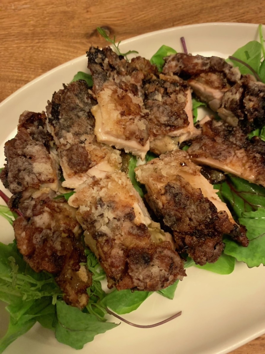 ジャークチキンとパイナップルのトレイベイクのレシピ