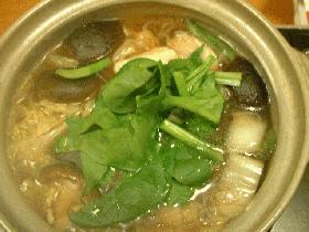 一人鍋その② 椎茸撃退!の鶏鍋