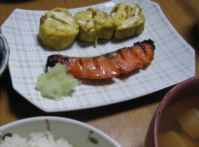 鮭の白味噌焼きの写真