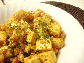 海老の四川風麻婆豆腐