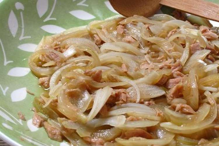 レンジで簡単 玉ねぎとツナのめんつゆ煮 レシピ 作り方 By Marimariキッチン クックパッド