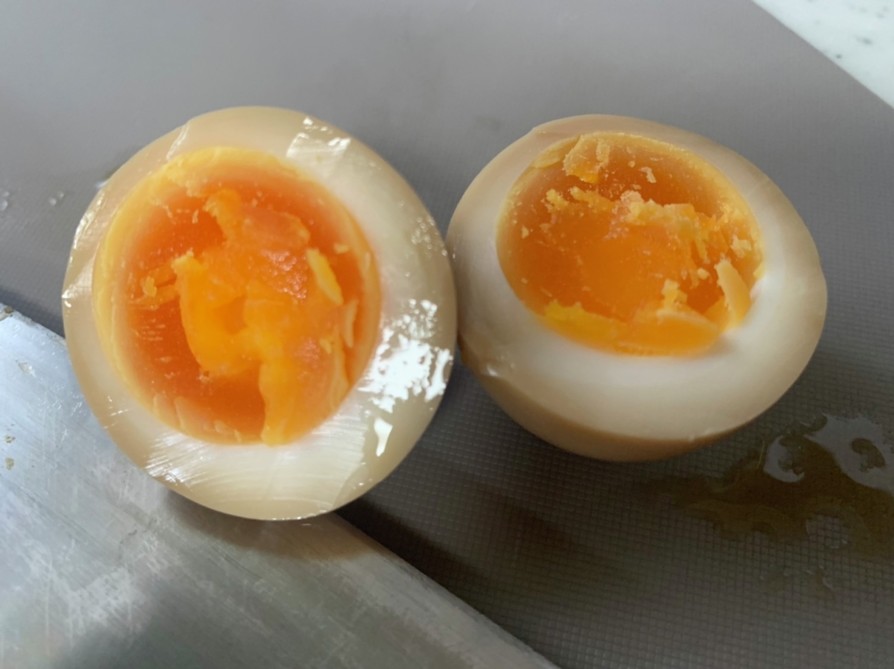美味しい半熟煮卵の画像