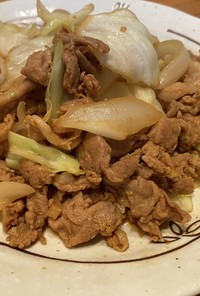 【豚肉消費‼︎】豚肉と野菜のカレー炒め