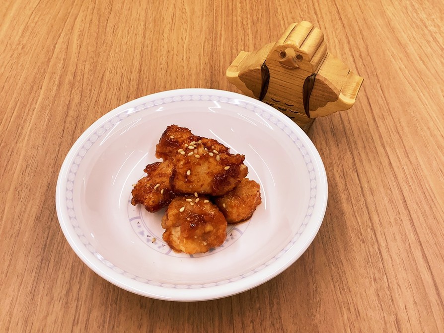 【大崎市】鶏肉のオーロラソース煮【給食】の画像