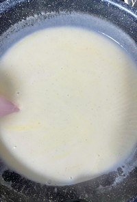 簡単　牛乳でホワイトソース　グラタン