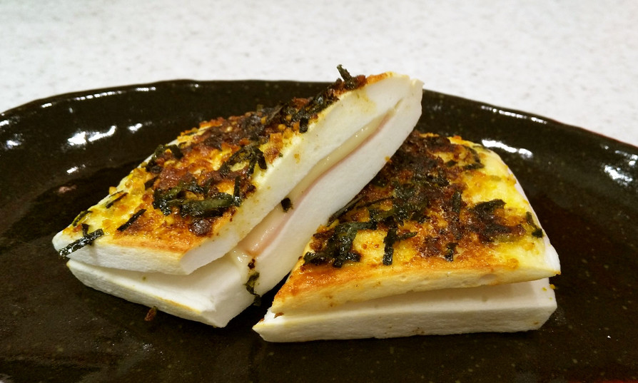 【美人レシピ】のりたまハムチーズはんぺんの画像