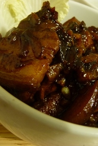 鶏肉＆豚肉の醤油酢煮（フィリピンアドボ）