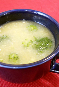 【野菜】コーンとブロッコリーのスープ