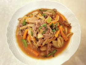 放置しつつもタレが決め手!の本格プルコギ