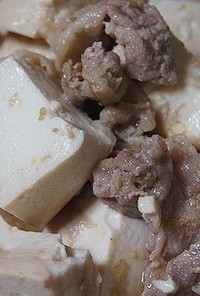 簡単　時短　美味しい　肉豆腐