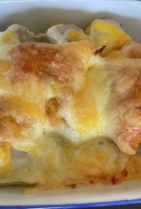 里芋とサワークリームのチーズ焼き