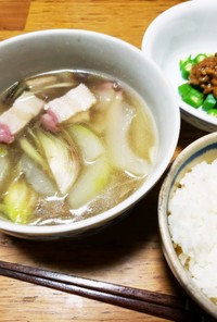 冬瓜の中華スープ