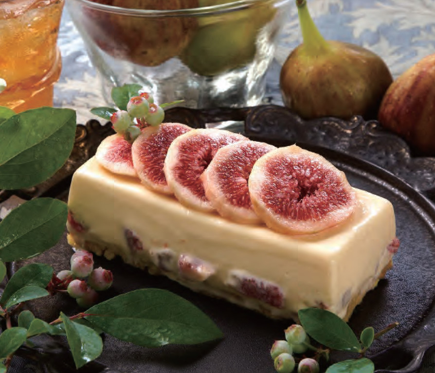 イチジクのリコッタチーズケーキのレシピ