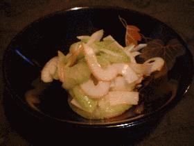 セロリのお通し