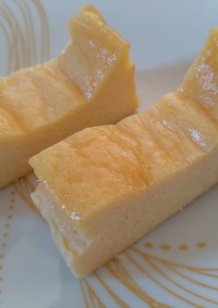 スライスチーズで作るベイクドチーズケーキ