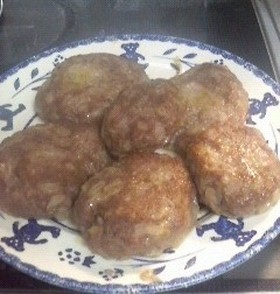 オーブンで♪味付きハンバーグ