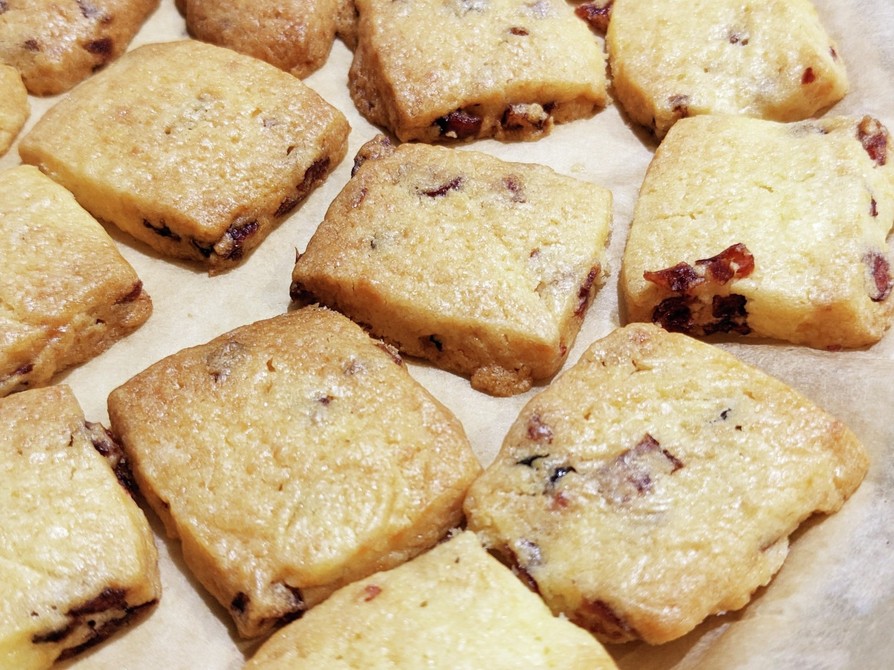 クランベリークッキーのレシピ